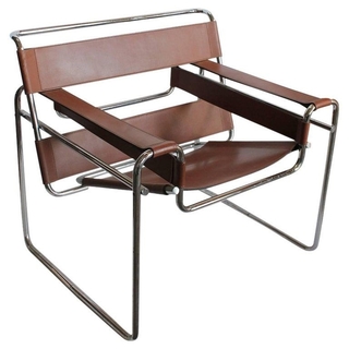 Wassily Chair эко-кожа Коричневый