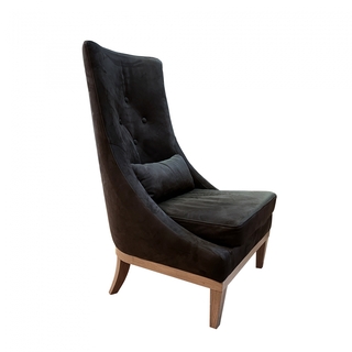 Ginevra armchair, велюр, цвет - коричневый