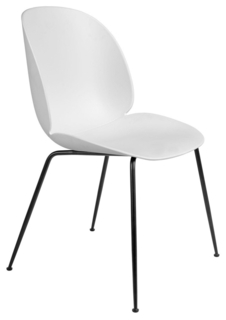 Gubi Beetle Plastic Chair, белый