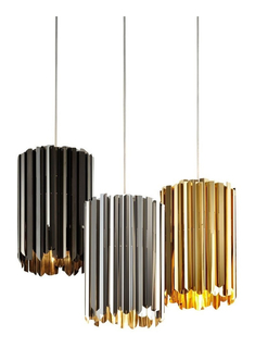 Facet Pendant Lamp, Золотой