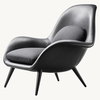 Дизайнерское кресло Fredericia Swoon Lounge Petit armchair